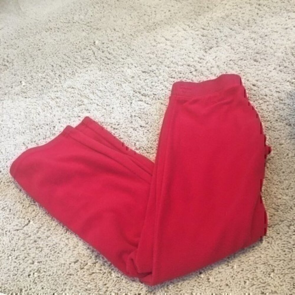 Girls size medium 7/8 Crazy 8 sweat pants red